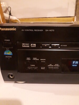 Panasonic SA-HE70 オーディオアンプ Clean Panasonic SA-HE70 500W AV Receiver - 5.1 Multi-Channel