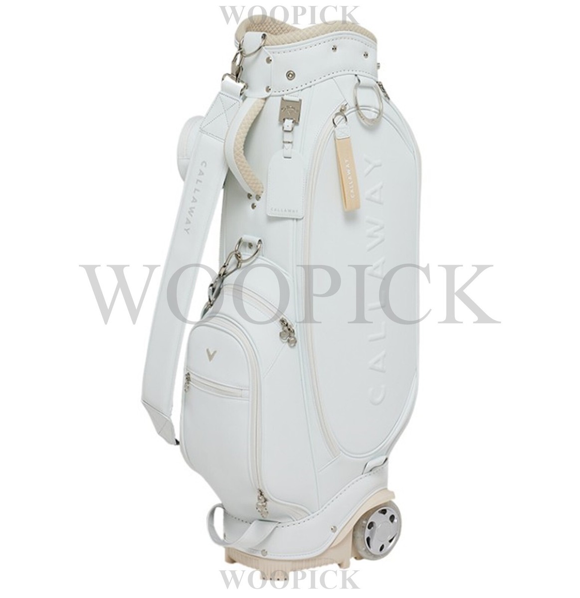 【Callaway】Hanna Women's Caddy Bag Callaway 2024 HANNA Women's Wheeled Caddie Bag 8.5