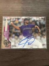 2020 Topps Chrome - Rookie Autographs #RA-JT Jesus Tinoco (AU, RC)