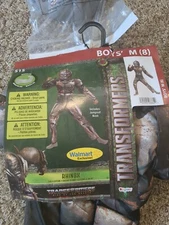 New Transformers Rhinox Halloween Costume Dress Up Boys Sz 8 M