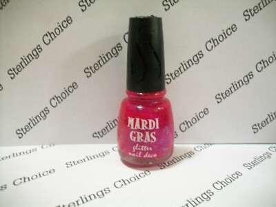 Mardi Gras Glitter Nail Deco Nail Polish #17