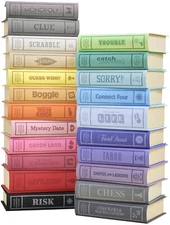 WS Game Company Complete Collection of 22 Vintage Bookshelf Board Games New