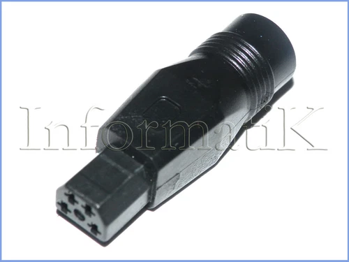 Toshiba 4 Hole Tip Adattatore DC Connettore Jack Alimentatore Female 5.5 x 2.1mm