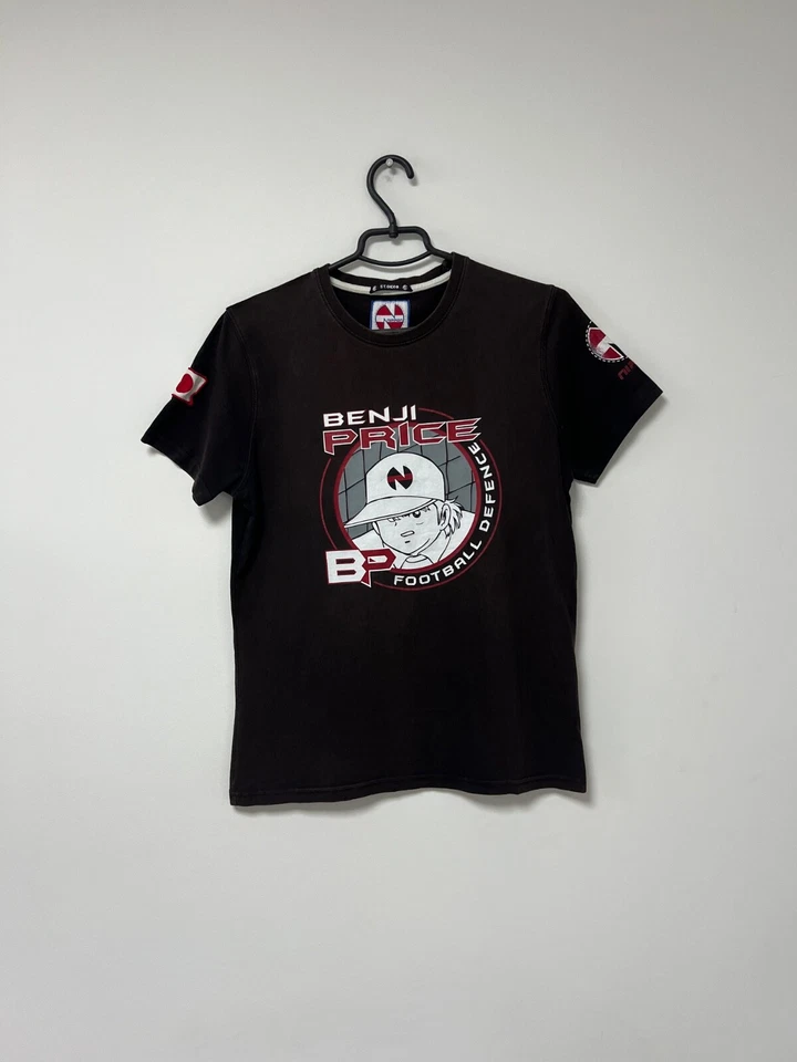 Camiseta masculina Benji Price anime Nippon anime Japão futebol defesa tamanho M - Imagem 3 de 4