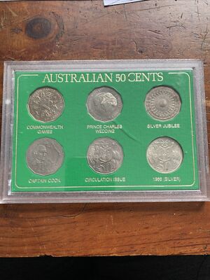 ⭐オーストラリアコイン　50セント　15枚セット　Australia　COIN オーストラリア 50Cent 佳かっ 50セント 1969年 硬貨・コイン 233
