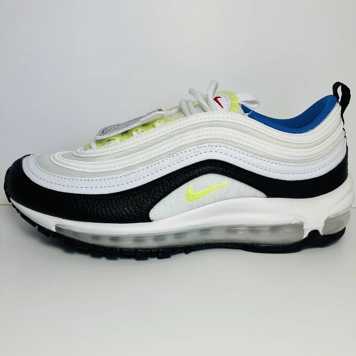 Nike Air Max 97 Size 6 GS 6.5 Y White Black Casual Shoes Trainers