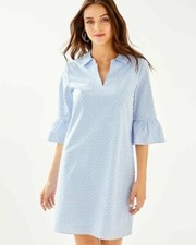New Lilly Pulitzer Ginger Tunic Shirtdress, Size 6,14, Sale!