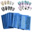 48-Sheet-Lots-Flower-Lace-Nail-Art-Water-Transfer-Decal-Sticker-Fashion-Decor miniatuur 1