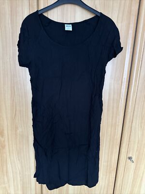 Vero Moda Kleid Sommerkleid knielang schwarz Gr. S