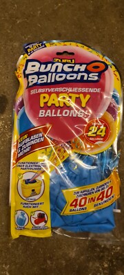 Zuru Bunch O Balloons Party Nachfüllpack mit 24 Ballons in blau. NEU & OVP