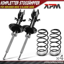 4x Komplett Stoßdämpfer Federbein Satz Vorne für Mercedes-Benz V-Klasse W638