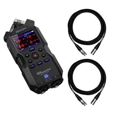 Zoom H4essential Digital Recorder Bundle with Mogami XLR Cables H-4 Essential