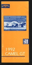 Sports Pub: Camel GT Media Guide 1992-Driver-pix profiles & records-Track des...