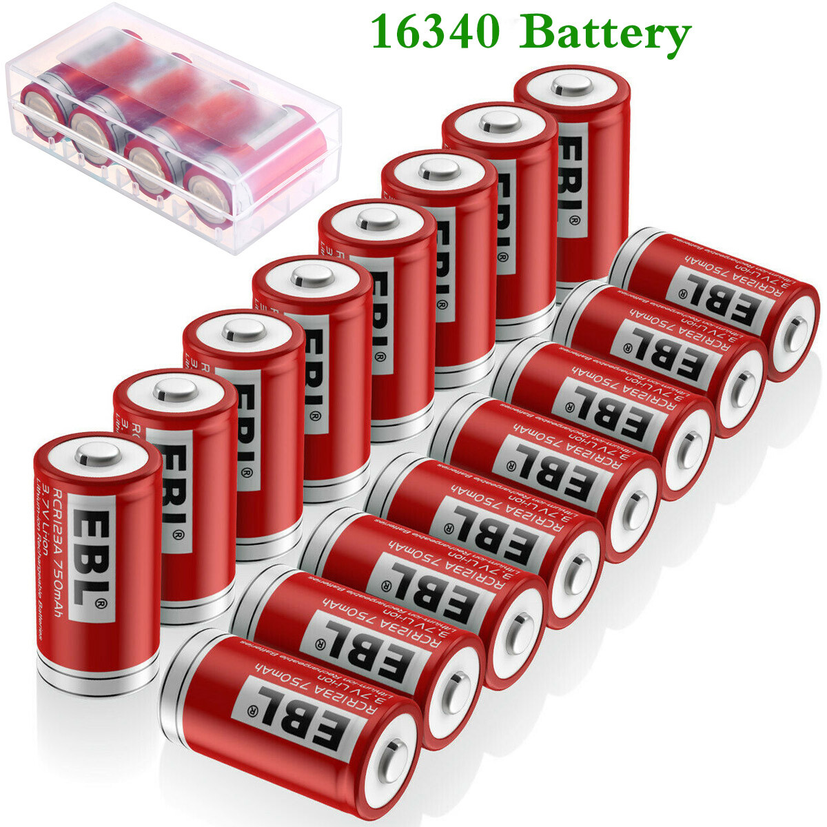 Lot CR123A 16340 Battery Rechargeable li-ion for Netgear Arlo Camera  USA