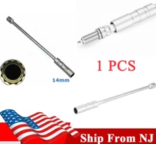1PCS Magnetic Thin Wall Car Auto Spark Plug Sleeve Socket Removal Tool 14mm 3/8"