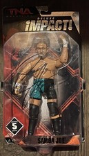 tna samoa joe action Figure Signed