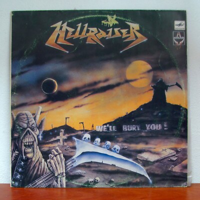 Hellraiser – We'll Bury You! -!!RARE White Labels !! Trash Metal