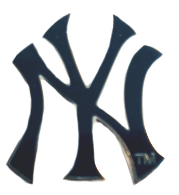 Yankee Pins NYY Pin New York Yankees DK Blue NY Logo Pin Licensed MLB ...