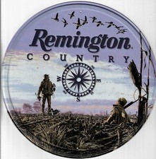 Metallplatte REMINGTON COUNTRY - Rund 30 Cm