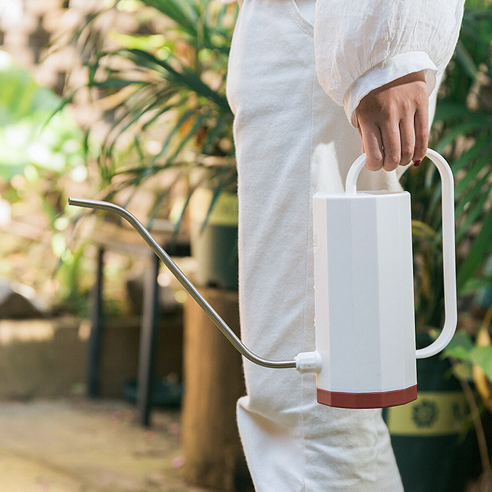 Indoor Watering Can 1200mL Long Narrow Spout Sprinkler Kettle for