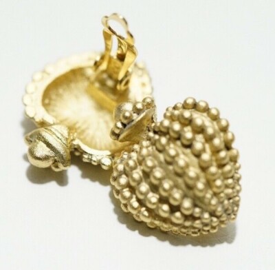 Joseph Esposito Ashley Classics - Heart Clip-On Earrings 