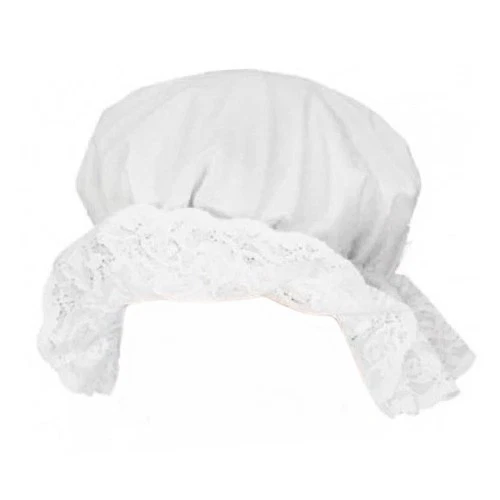 Damas Victoriano Mucama Encaje Delantal Mop Sombrero Gorra Adulto Eduardiano Servir Vestido Elegante