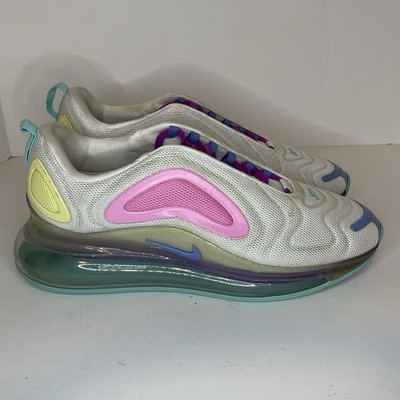 Nike Air Max 720  Aqua Powder  AR9293-102 Silver Teal Pink Shoes US 10