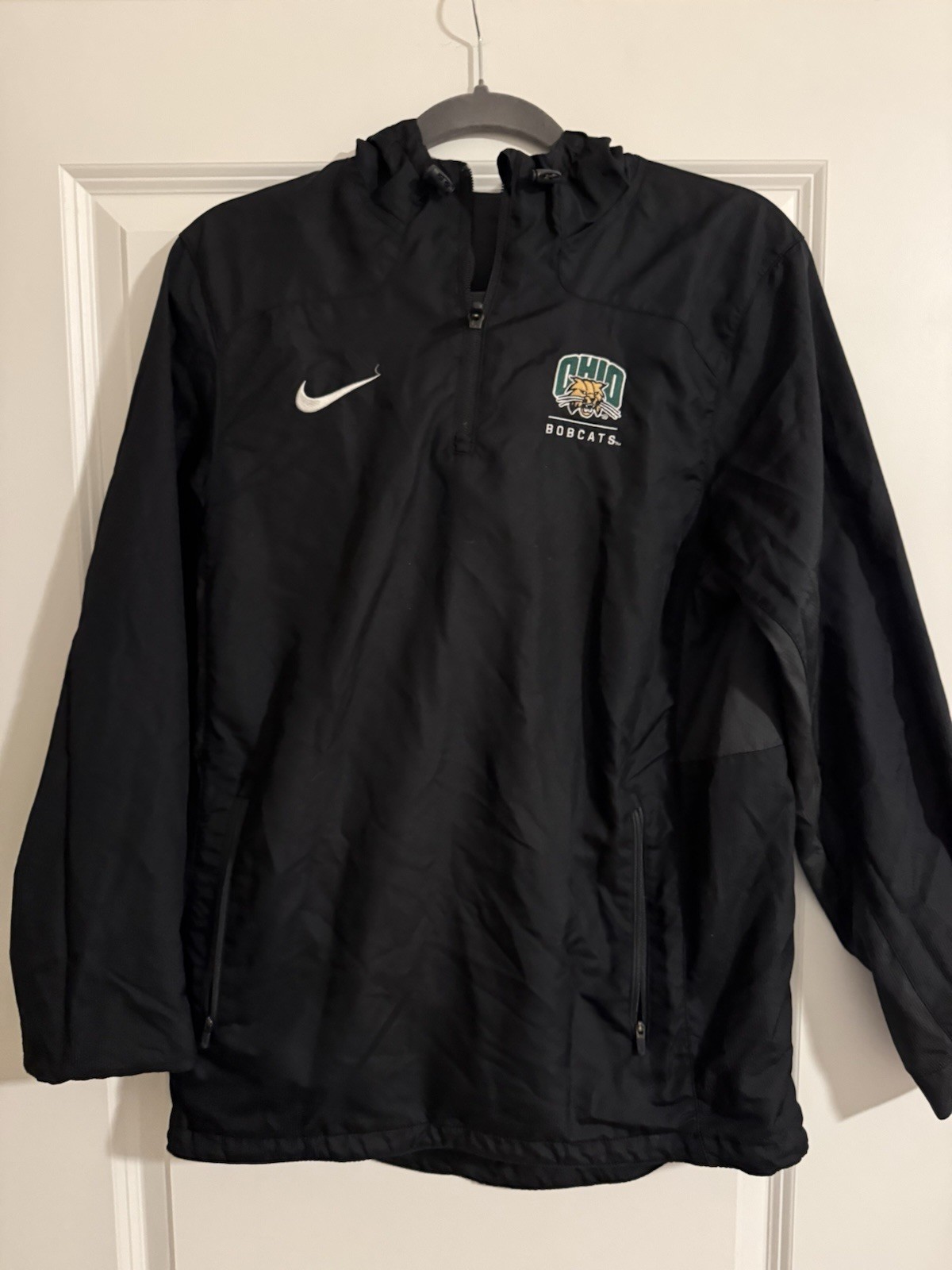 Ohio University Bobcats Nike Dri-Fit Quarter Zip Pullover Size Men’s Small