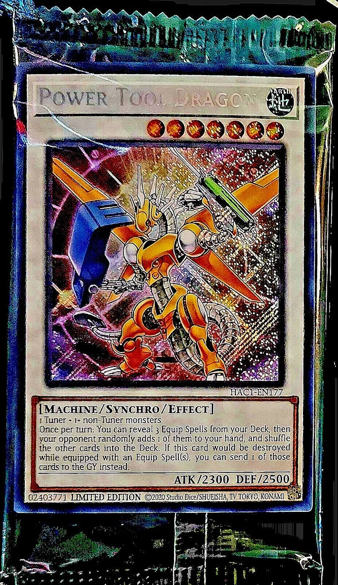 Power Tool Dragon Yu-Gi-Oh! TCG Individual Trading Card Games for