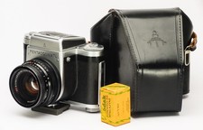 EXC  PENTACON SIX TL 6X6 FILM CAMERA  BIOMETAR 80mm f/2.8 WORKING CONDITION