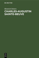 Charles-Augustin Sainte-Beuve Heinrich Deiters