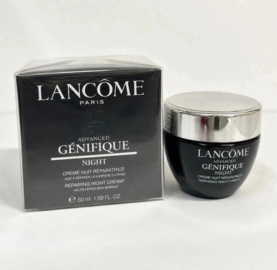 NEW Lancome Advanced Genifiqu Repairing Night Cream 1.69 oz / 50 Ml FRESH STOCK