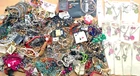 L 17 Lbs+ HUGE Vtg Costume to Fashion Jewelry lot Necklace Bead Chain UNSORTED
