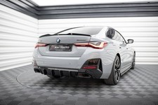 Maxton Design Heckansatz Diffusor passend f�r BMW M440i Gran Coupe G26 schwarz H
