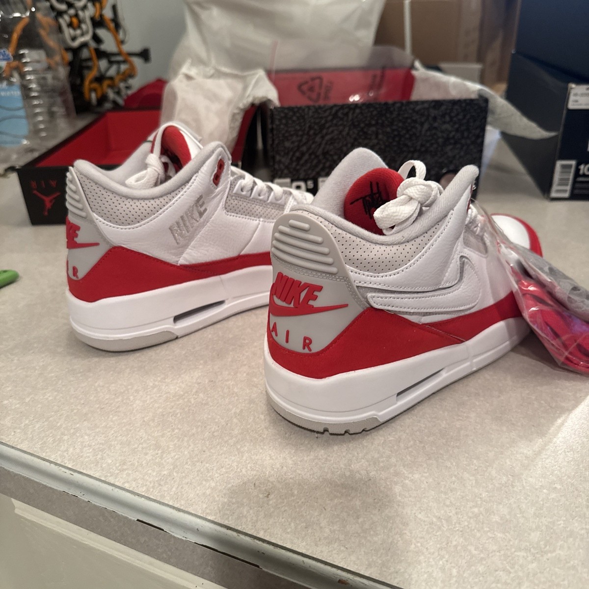 Air Jordan 3 Retro Tinker Hatfield Shoes Box, Size 9.5 SP