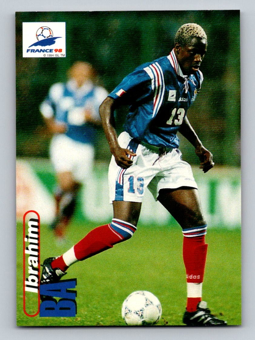 1998 Panini World Cup #43 Ibrahim Ba | eBay