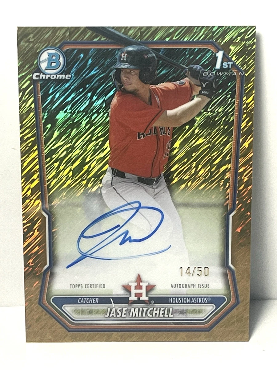 Bowman Houston Astros Baseball Sports Trading Card Singles 