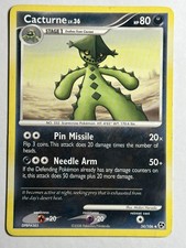 Cacturne Great Encounters 34/106 MP-LP Pokémon Card