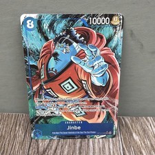 Jinbe (Alt Art) OP14-049 SR ENG The Azure's Sea's Seven One Piece TCG
