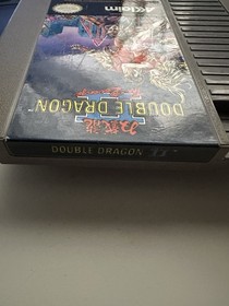 Double Dragon II: The Revenge Nintendo NES cartuccia gioco testata