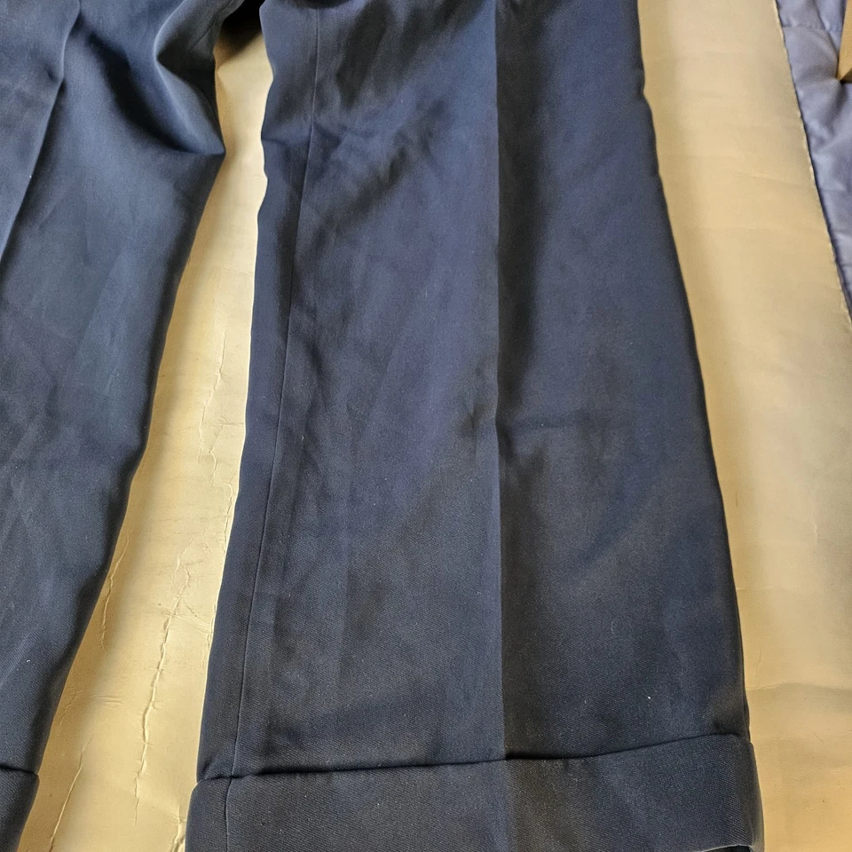 Focus 2000 Updated Fit Cuffed Hem Teal Slacks Pants Size 10 New with Tags - Image 3 of 4