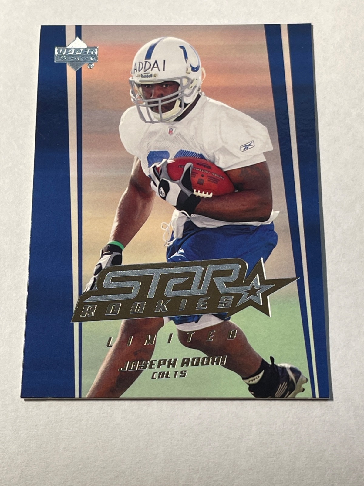 Joseph Addai Upper Deck #211 Base