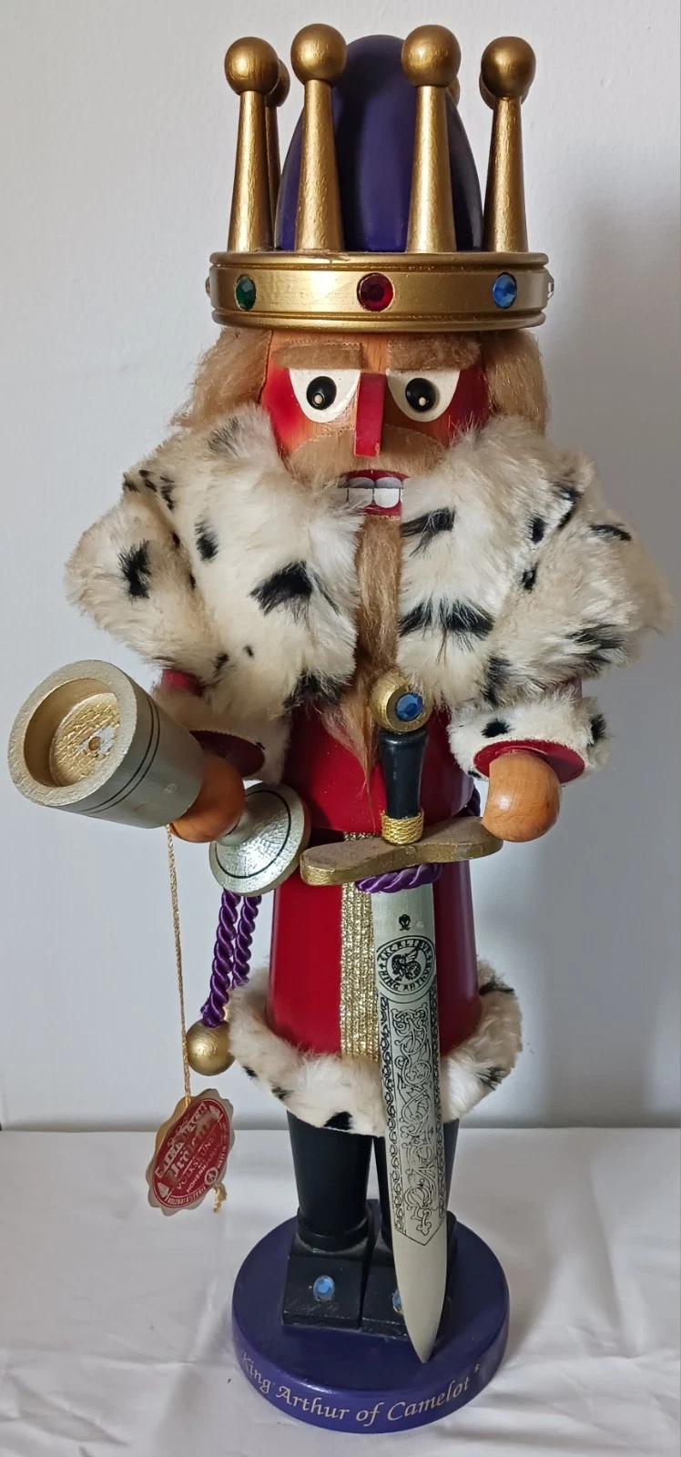 Steinbach King Arthur Nutcracker 18" Limited Edition
Opens in a new window or tab