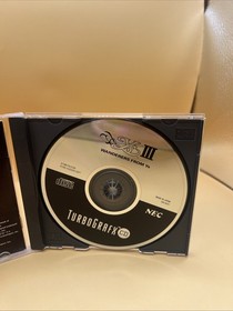 Ys III Wanderer From Ys - TurboGrafx CD Rare, Game, Case And Manual Tested