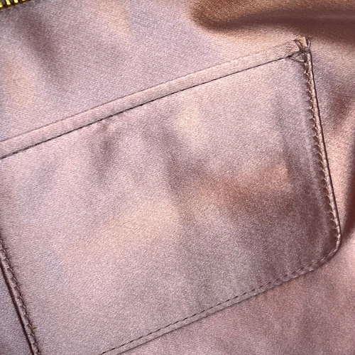 PRADA Lilac Mink Fur Tropical Clutch - Picture 8 of 10