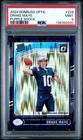 2024 Donruss Optic Drake Maye PURPLE SHOCK Rated Rookie RC #229 PSA 9 PATRIOTS