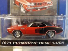 1971 Plymouth Hemi Cuda 2007 Greenlight Muscle Car Garage  164 Die-cast