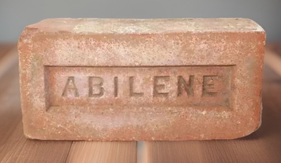 #ad Vintage Used Abilene Texas Red Brick Paving Garden Architecture Decor Walk Way $0.99