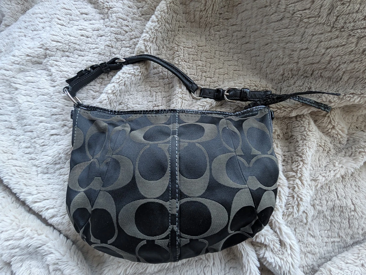 バッグ vintage coach signature hobo hand bag 25+ Coach Black Signature Hobo Bag for sale | Updated Oct 2026