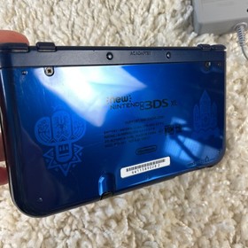 Nintendo New 3DS XL Monster Hunter Generations Handheld Console RED-001 Tested